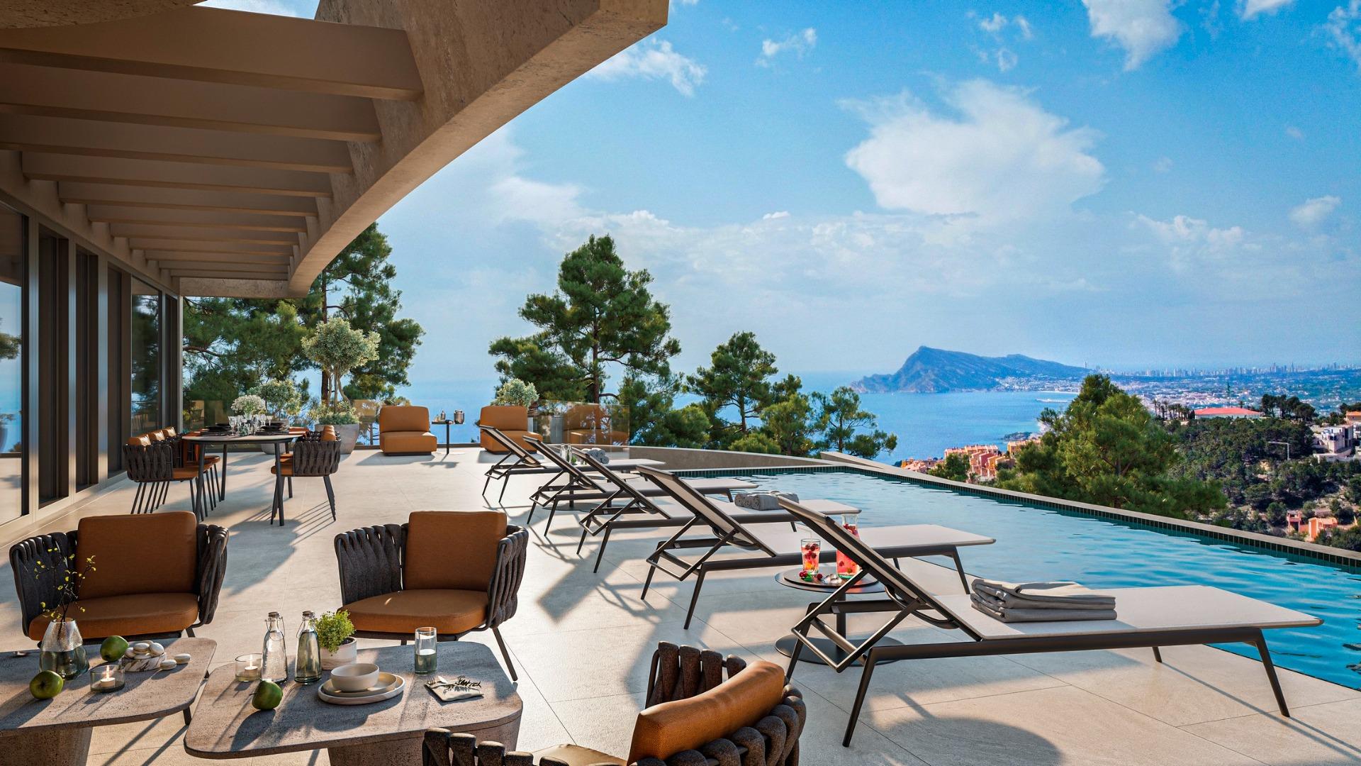 4 Bedroom 4 Bathroom in Altea