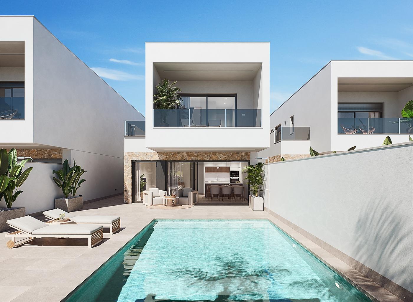 3 Bedroom 3 Bathroom in San Pedro del Pinatar